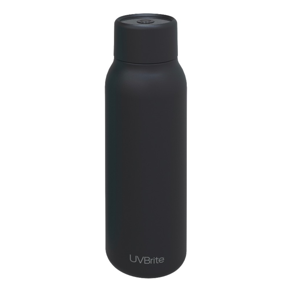 BLK-UVBrite Go Self-Cleaning UV Water Bottle - 18.6 oz Insulated Stainless-Steel